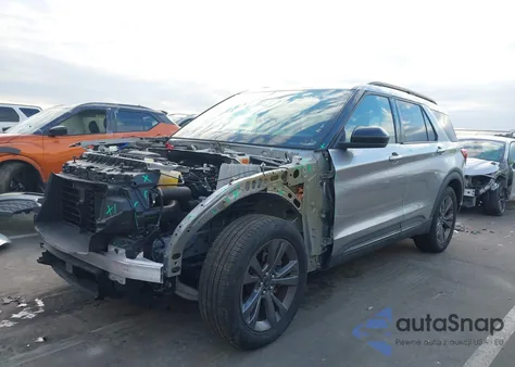 2022 Ford Explorer Xlt z USA, uszkodzony, nr VIN 1FMSK7DH7NGC33203